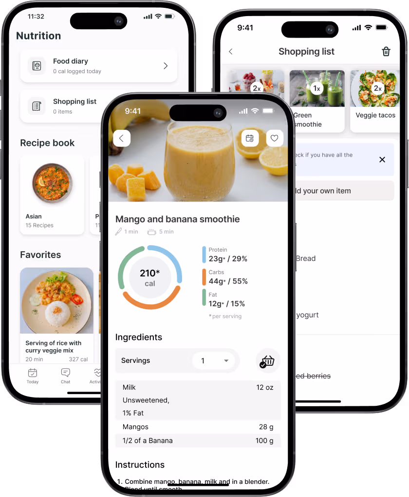 Snap a photo. It logs your food.